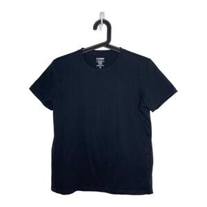 Bombas Womens XS/S Small Shirt Short Sleeve Black Cotton Blend D6